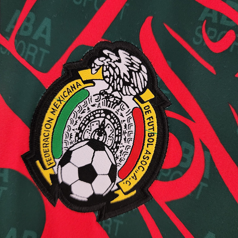 Camiseta segunda equipación de la selección de México Retro 1998