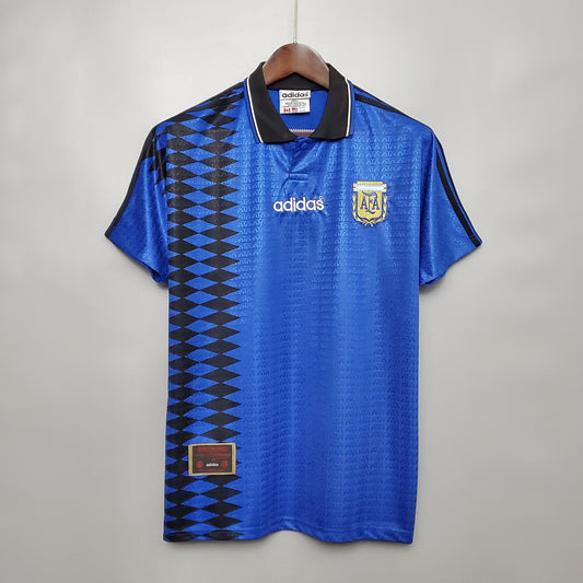 Camiseta segunda equipación de la selección Argentina Retro 1994