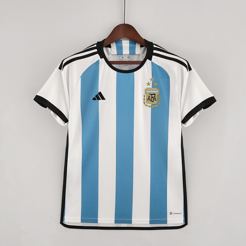 Camiseta selección Argentina 2022 (Tres estrellas)