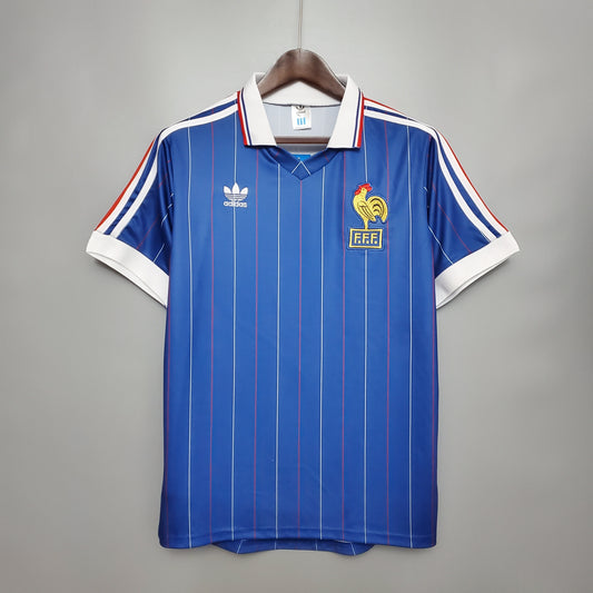 Camiseta de la selección de Francia Retro 1982