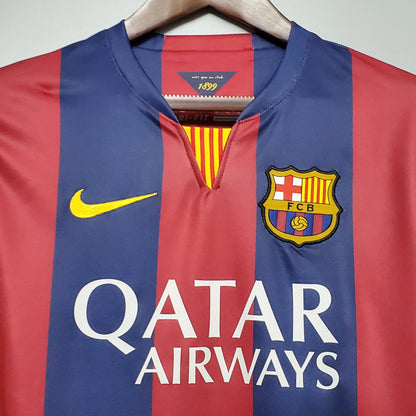 Camiseta del Barcelona Retro 2014-15