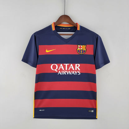 Camiseta del Barcelona Retro 2015-16