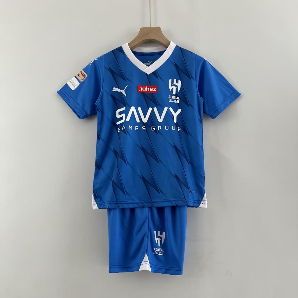 Camiseta para niños primera equipación Al-Hilal 2023-24