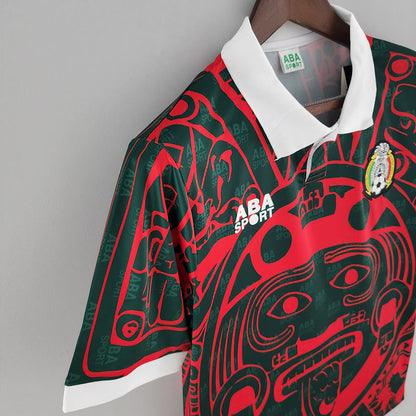 Camiseta segunda equipación de la selección de México Retro 1998