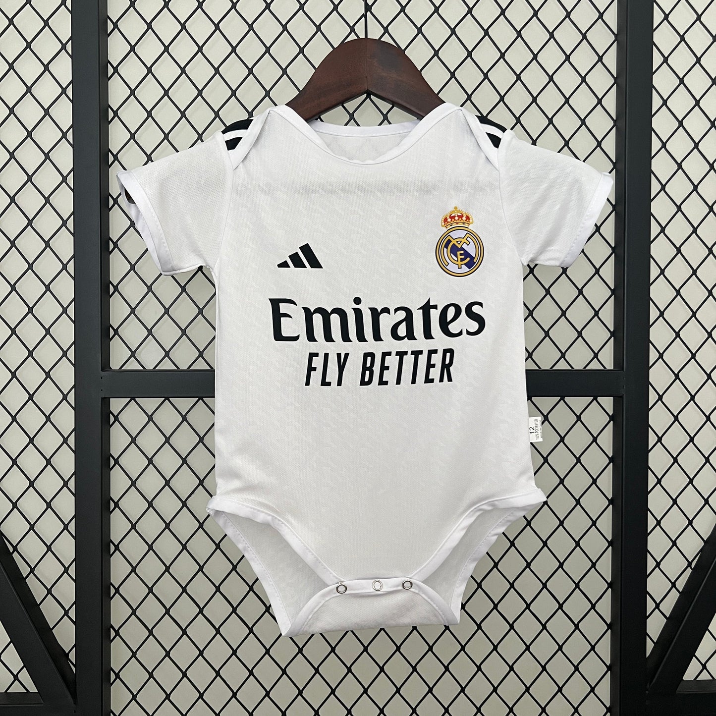 Body bebés primera equipación Real Madrid 2024-25