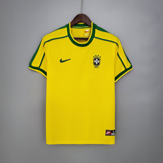 Camiseta de la selección de Brasil Retro 1998