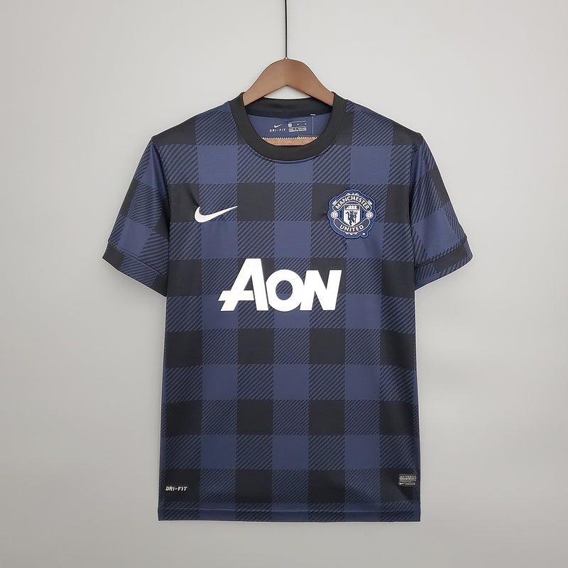 Camiseta segunda equipación del Manchester United Retro 2013-14