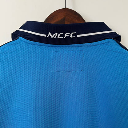 Camiseta del Manchester City Retro 2001-02