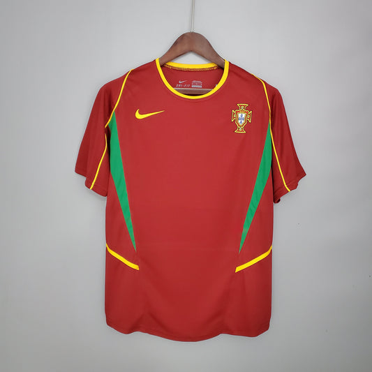 Camiseta de la selección de Portugal Retro 2002