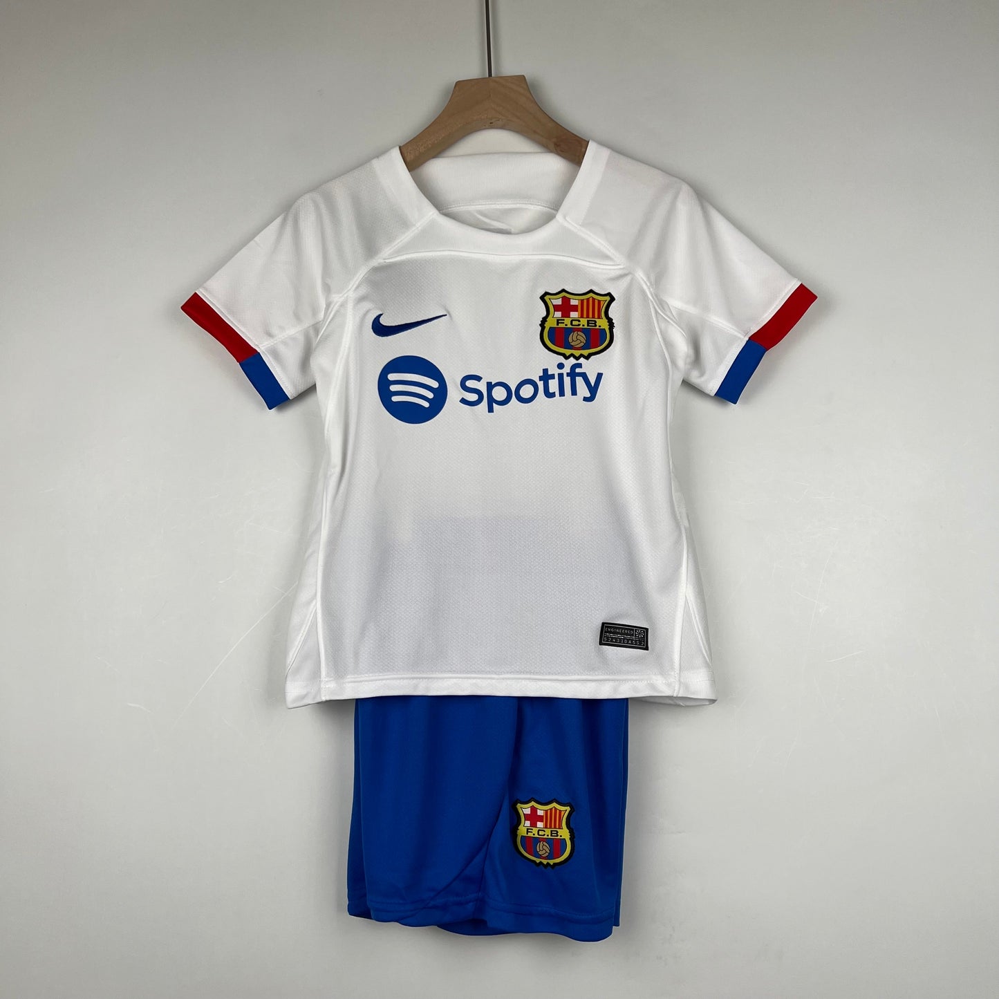 Camiseta para niños segunda equipación Barcelona 2023-24