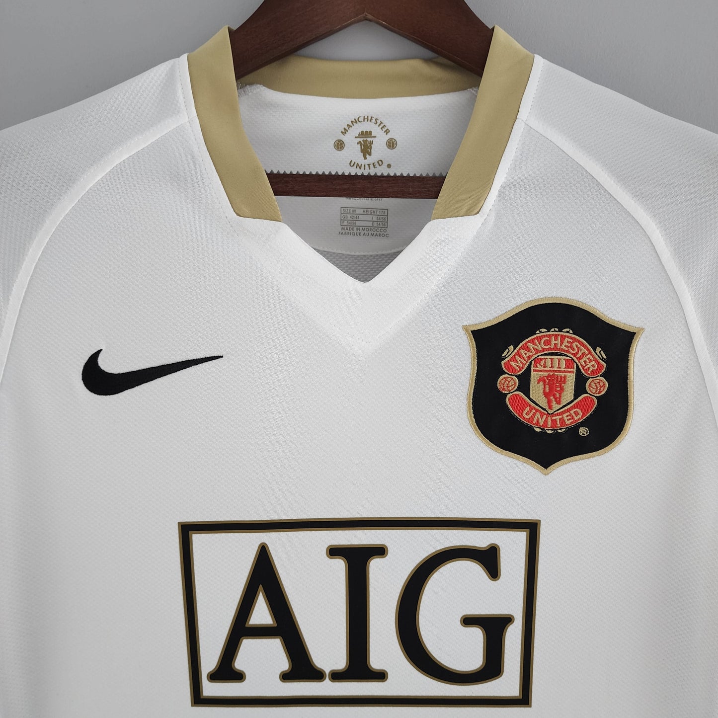 Camiseta segunda equipación del Manchester United Retro 2006-07